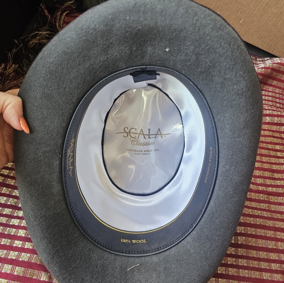 Scala medium godfather 100% wool hat - Picture 3 of 6